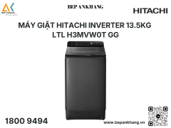 Máy giặt cửa trên Hitachi Inverter 13.5kg LTL H3MVW0T GG